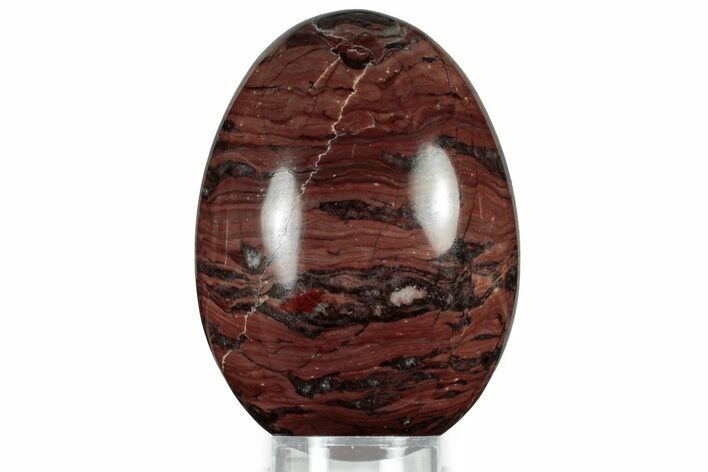 Polished Kona Dolomite Egg - Michigan #314484